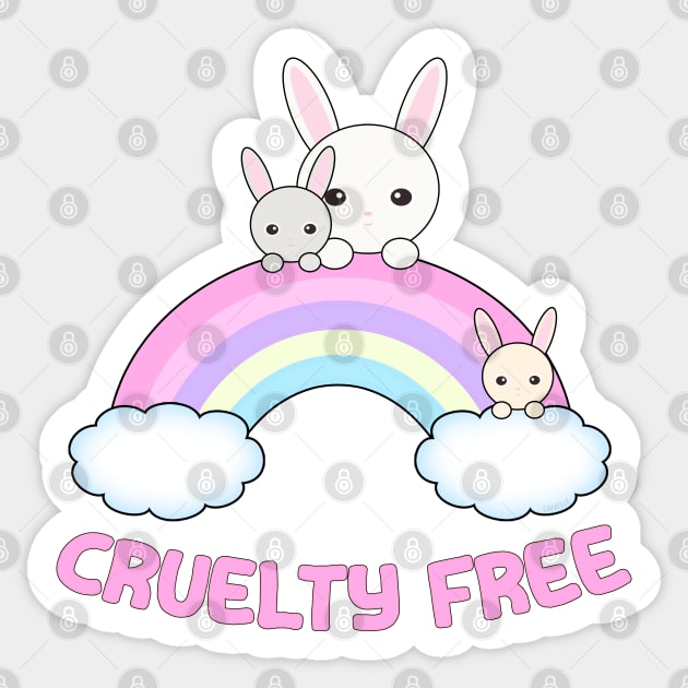 Cruelty Free Sticker by Danielle